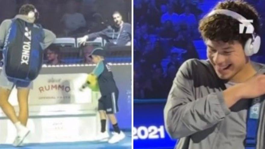 la vera star delle finals un bimbo improvvisa un balletto e shelton