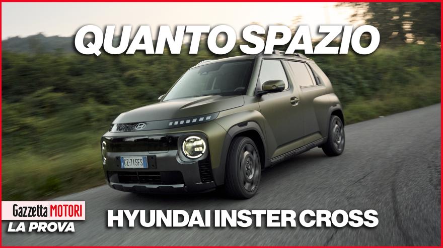 hyundai inster cross la piccola elettrica che pensa in grande