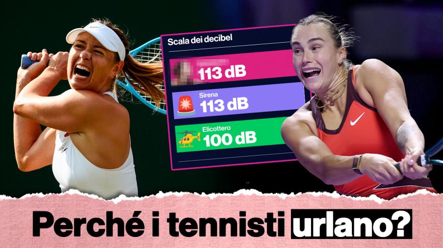 Perché i tennisti urlano? Ecco tre motivi che forse non conoscevi Perché i tennisti urlano? Ecco tre motivi che forse non conoscevi