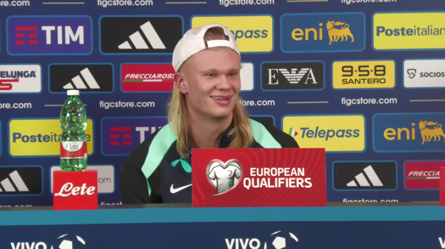 Haaland: "San Siro? Meglio per i Coldplay che per il Milan" Haaland: "San Siro? Meglio per i Coldplay che per il Milan"