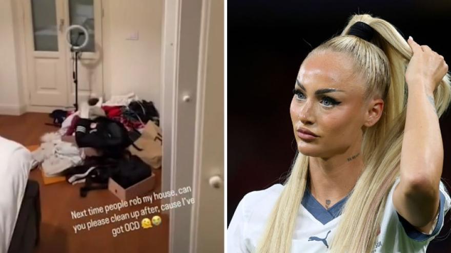 Furto in casa di Alisha Lehmann: il video pubblicato dopo la scoperta Furto in casa di Alisha Lehmann: il video pubblicato dopo la scoperta