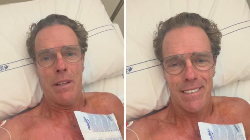 Cipollini, il messaggio dopo il ricovero: "È stata una giornata complicata"