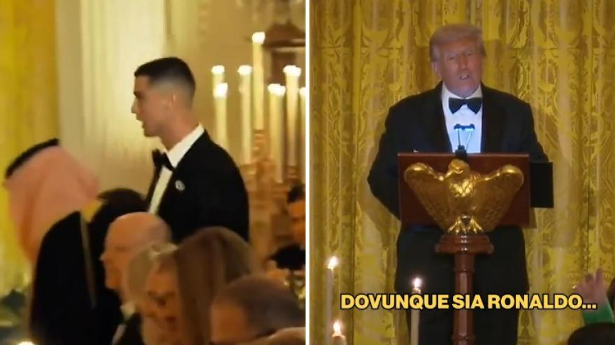 Cristiano Ronaldo a cena alla Casa Bianca: Trump svela un retroscena Cristiano Ronaldo a cena alla Casa Bianca: Trump svela un retroscena