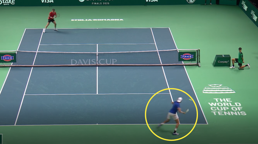 questo dritto di berrettini non ha senso matteo schianta collignon gli highlights