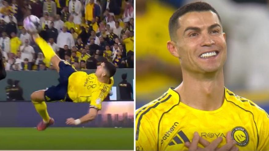 Eterno Cristiano Ronaldo: rovesciata sensazionale a tempo scaduto