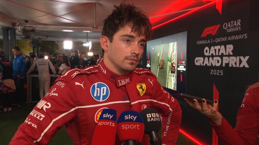 "Non vedi l'ora che la stagione finisca?": Leclerc ci pensa e poi risponde così