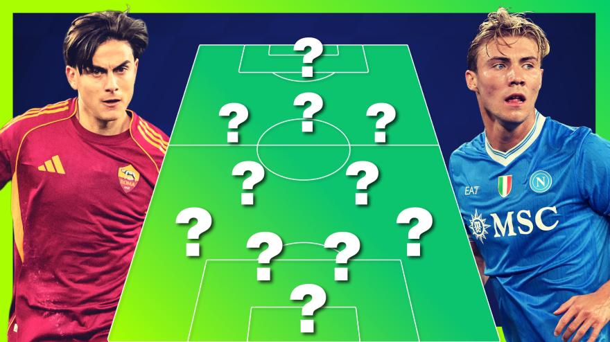 Gasp punta su Dybala dal 1', Conte con Hojlund: Roma-Napoli, così in campo