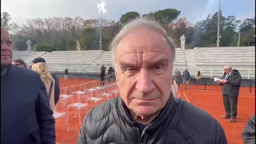 Gianni Petrucci ricorda Pietrangeli: "Sognava di diventare presidente della Fitp"