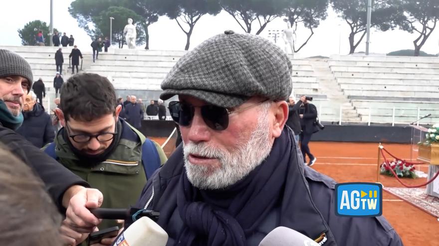 Pietrangeli, il figlio Marco: «Sinner? Non so, non ho visto il suo saluto»