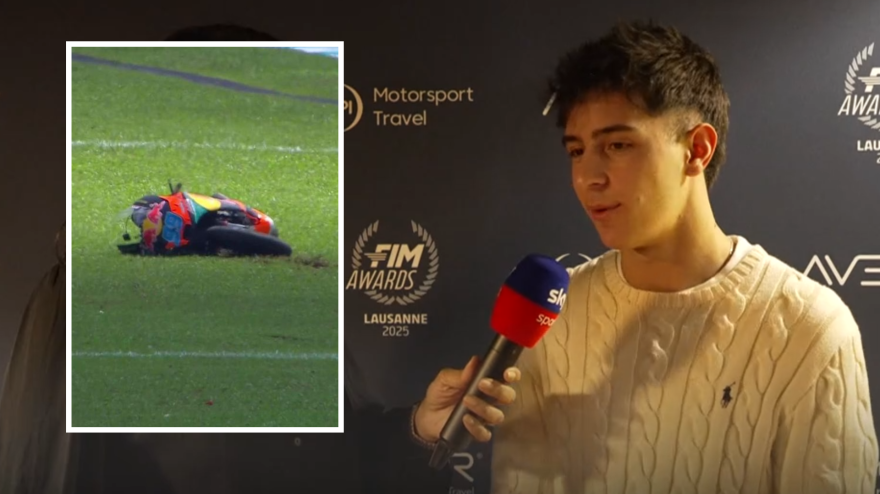 Rueda shock: "Incidente a Sepang? Non ricordo nulla... " Rueda shock: "Incidente a Sepang? Non ricordo nulla... "