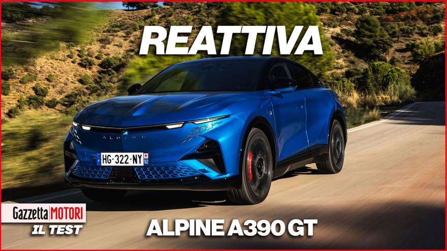 Alpine A390 GT: la videoprova del crossover sportivo elettrico