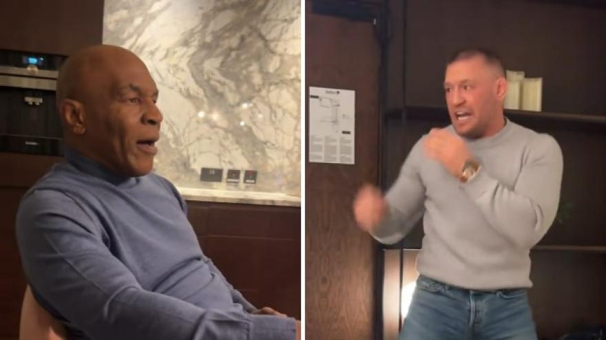 McGregor pretende di spiegargli la boxe: Mike Tyson reagisce così! McGregor pretende di spiegargli la boxe: Mike Tyson reagisce così!