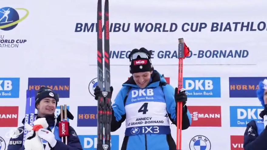 Giacomel domina l’ultima gara prima di Natale: “La mia vittoria più bella finora”