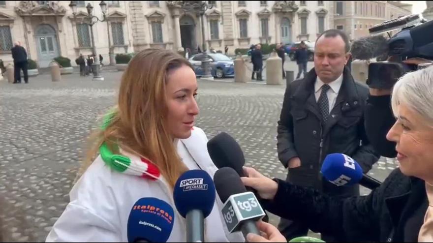 Goggia: "Alzabandiera a Cortina? Non ne so ancora nulla"