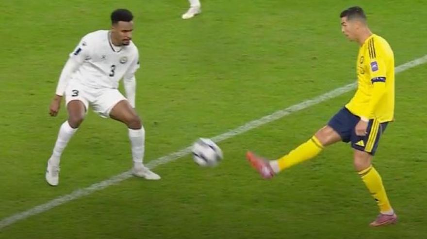 L’assist folle di CR7: con un pallonetto manda in gol Joao Felix