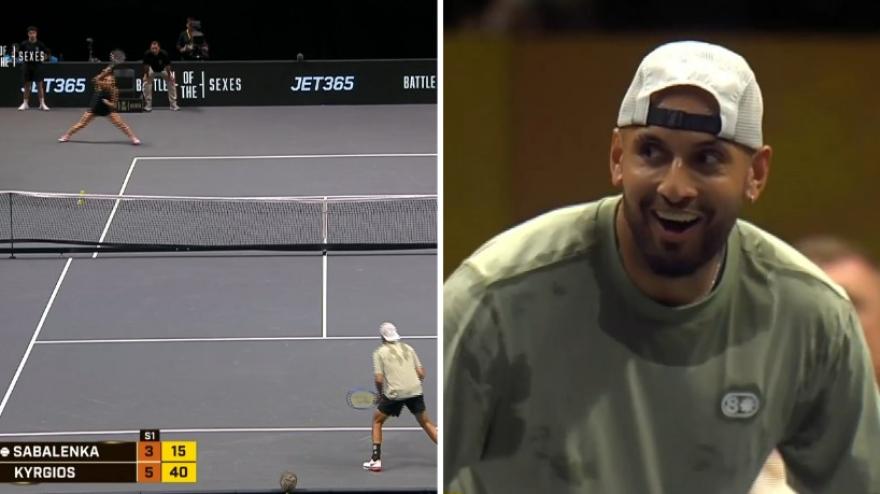 Sabalenka fulmina Kyrgios: gli highlights della “battaglia dei sessi”