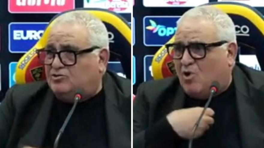 Lecce, Corvino e lo sfogo show: “C’è chi mi dice chitamm... davanti a mia moglie”