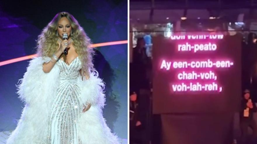 Il segreto del gobbo di Mariah Carey: le parole di Modugno scritte così