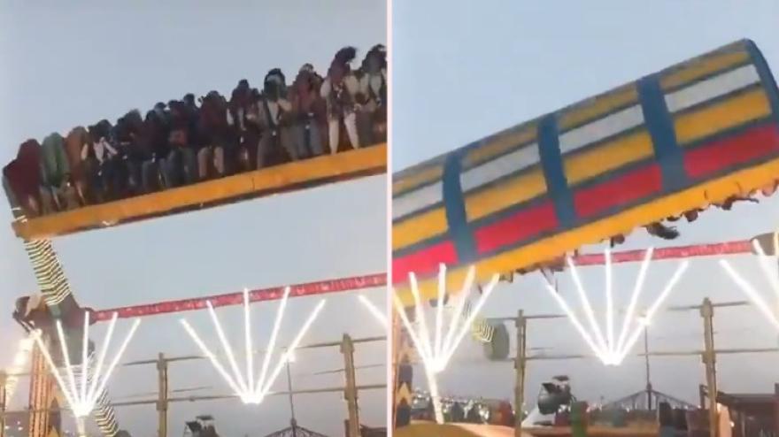 Tragedia in India: crolla una giostra in corsa, un morto e diversi feriti