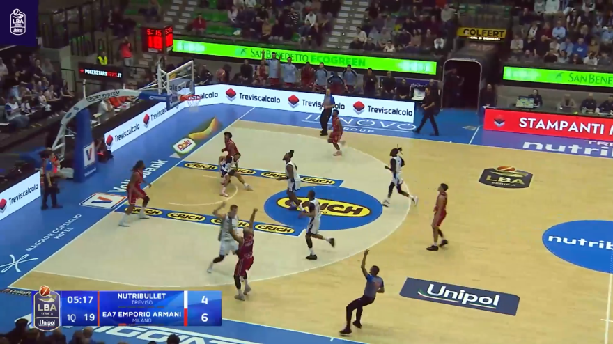 Olimpia Milano, che sofferenza contro Treviso! Poi Guduric e LeDay risolvono tutto