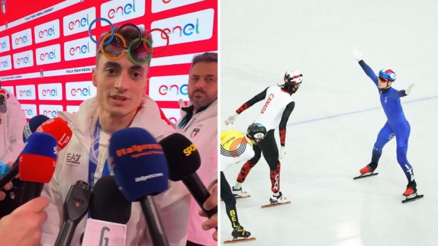 Sighel e l'arrivo di schiena: "Mossa studiata, ma se fossi caduto..."