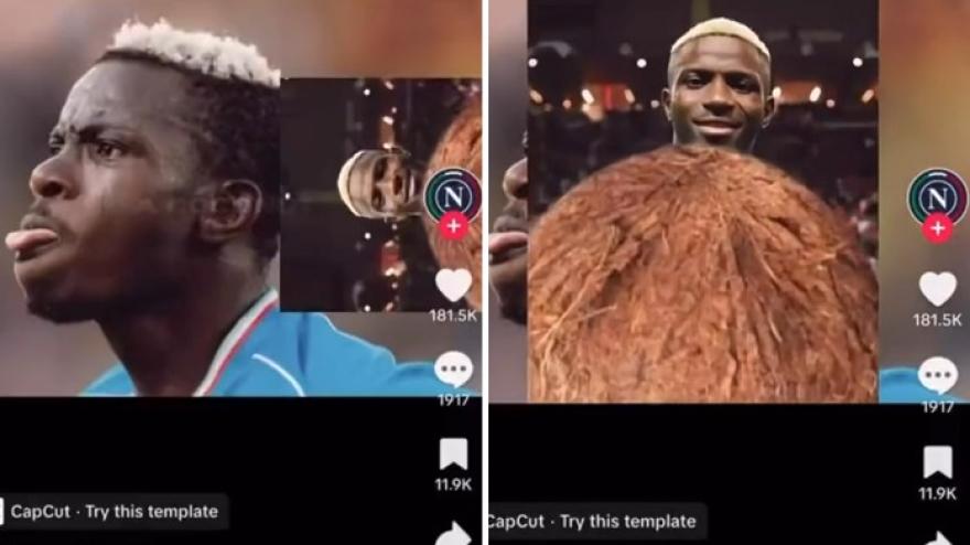 Osimhen "si trasforma" in una noce di cocco: riguarda il TikTok pubblicato dopo il rigore sbagliato
