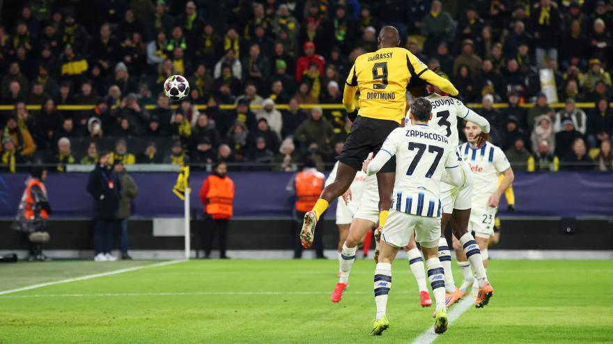 Borussia Dortmund-Atalanta 2-0: highlights. Guirassy vola e trafigge la Dea