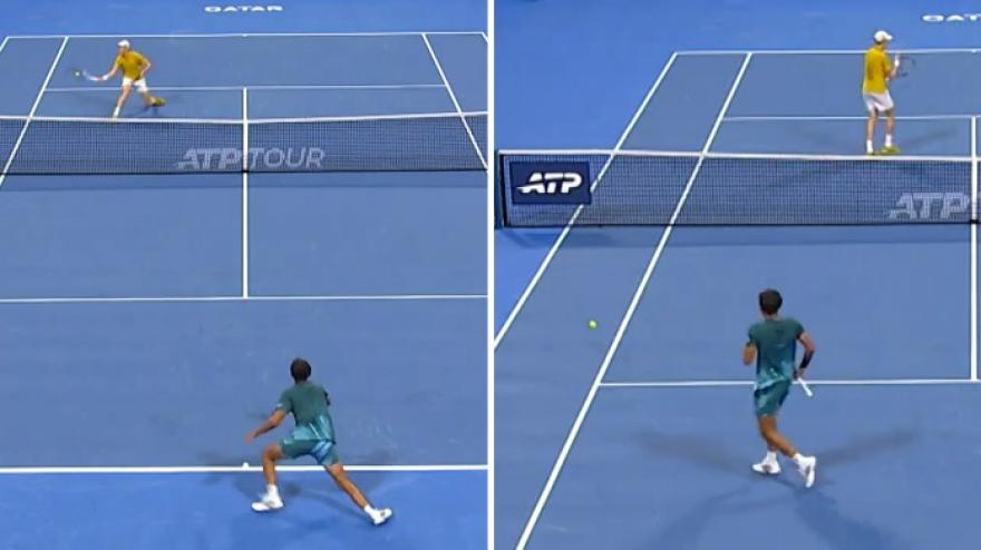 VIDEO Sinner: Popyrin prova a beffarlo, Jannik risponde così! Gli highlights