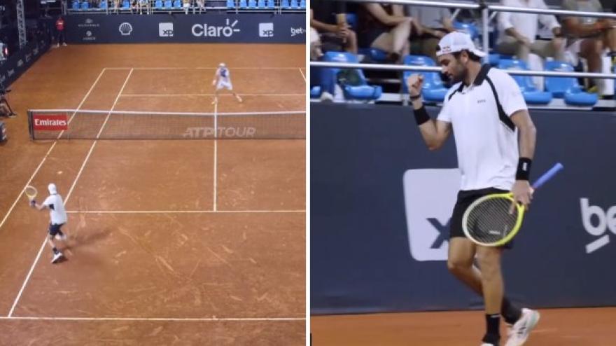 Berrettini si affida al suo rovescio e rimonta così Lajovic! Gli highlights