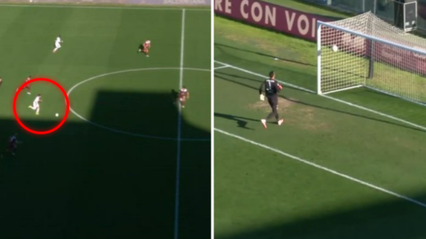 Scipioni, gol della domenica: da centrocampo ad Antonio Donnarumma