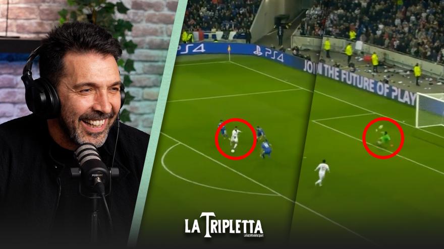 Né Zidane, né Podolski: Buffon svela la sua parata più bella