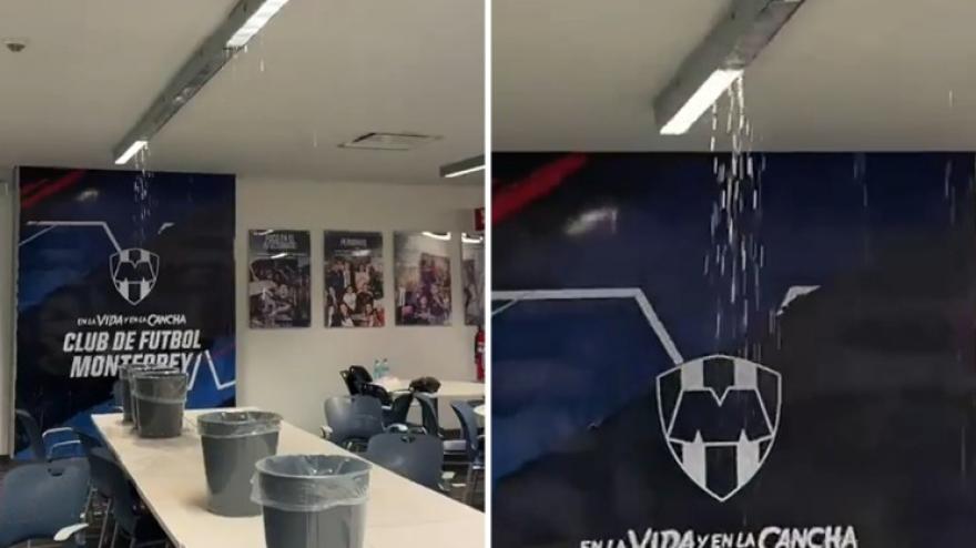 Messico, il Mondiale si avvicina ma... a Monterrey piove in sala stampa!