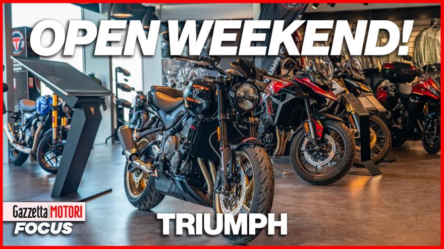 Tornare in moto? Ecco dove provare la gamma Triumph