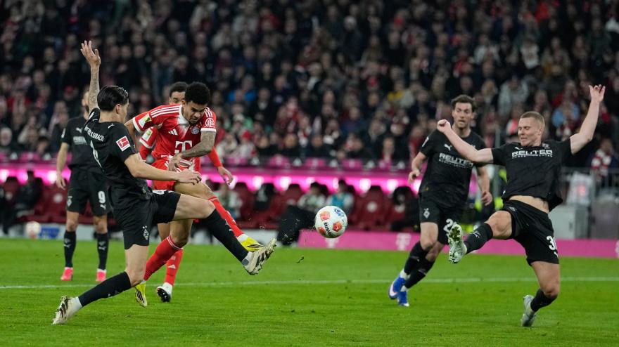 Goretzka-Luis Diaz come in spiaggia: che gol del Bayern!