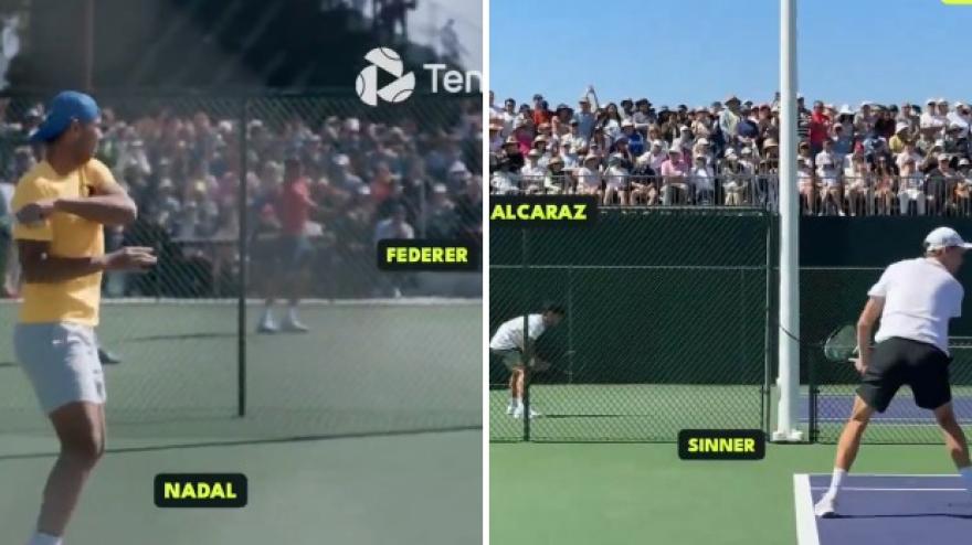 Sinner e Alcaraz come Federer e Nadal: il video a confronto è emozionante