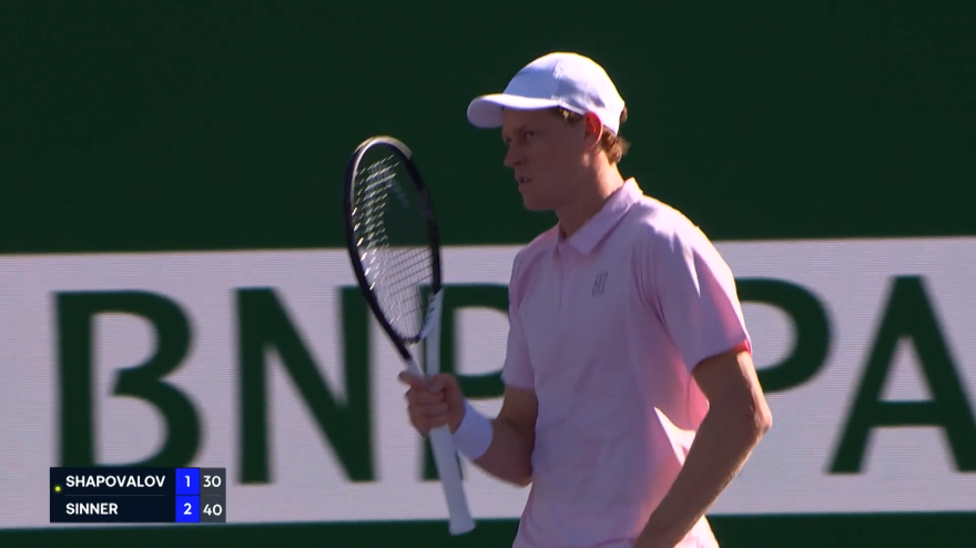 sinner 232 una furia shapovalov non pu242 nulla gli highlights da Gazzetta.it sinner 232 una furia shapovalov non pu242 nulla gli highlights