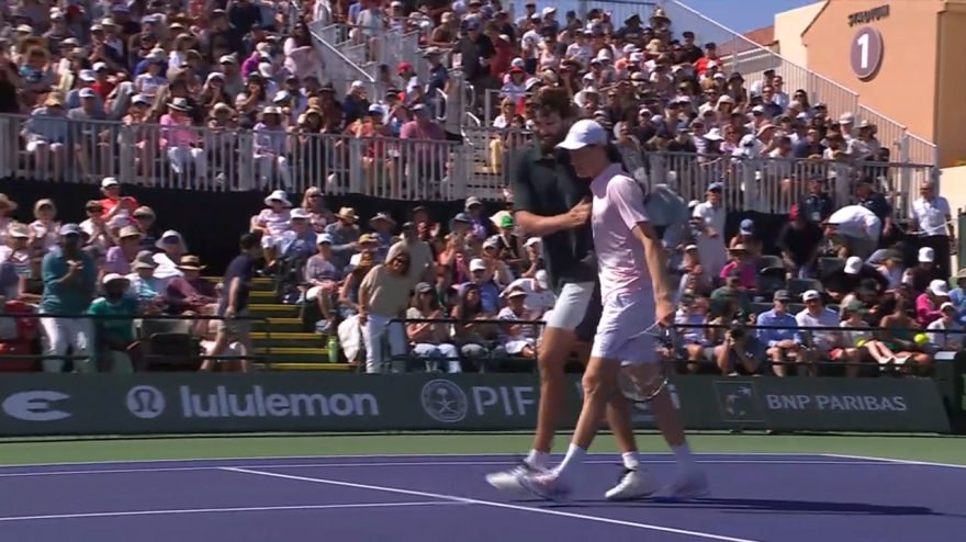 Indian Wells, Sinner ko al primo turno nel doppio con Opelka: gli highlights