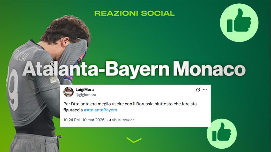 "Disastro", "vergogna": Atalanta-Bayern, le reazioni dei tifosi all'1-6