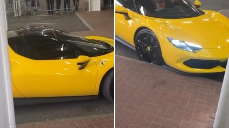 Brutta serata per la Ferrari di Tonali: che pasticcio del parcheggiatore!