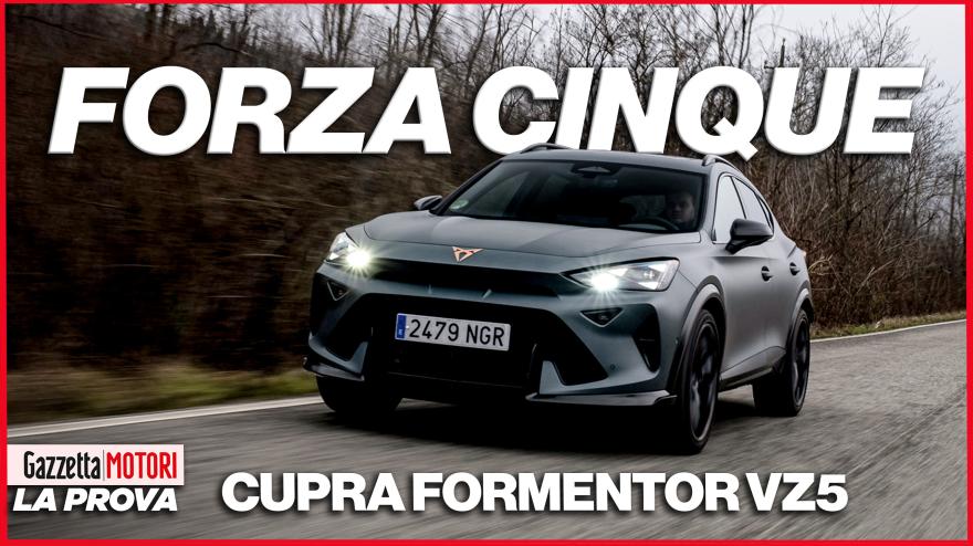 Cupra Formentor VZ5: cinque cilindri, 390 Cv e trazione integrale per il massimo divertimento