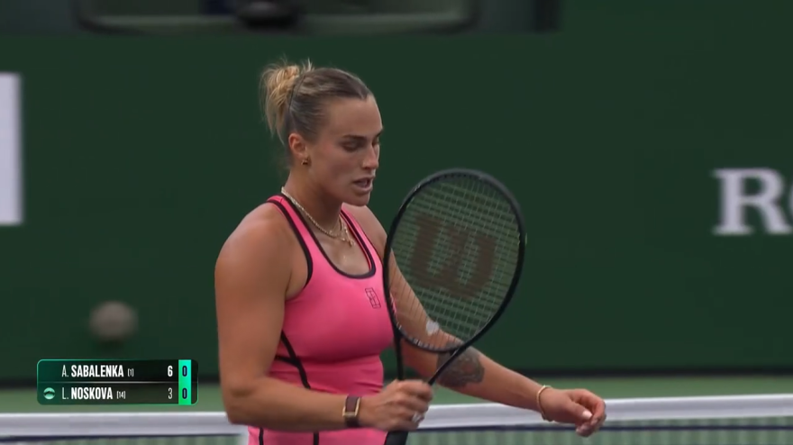 Sabalenka, che randellate: va in finale a Indian Wells così