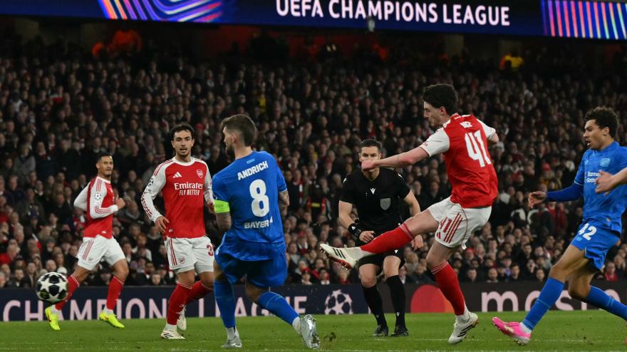 Eze e Declan Rice, due prodezze da cineteca: Arsenal-Bayer Leverkusen, gli highlights
