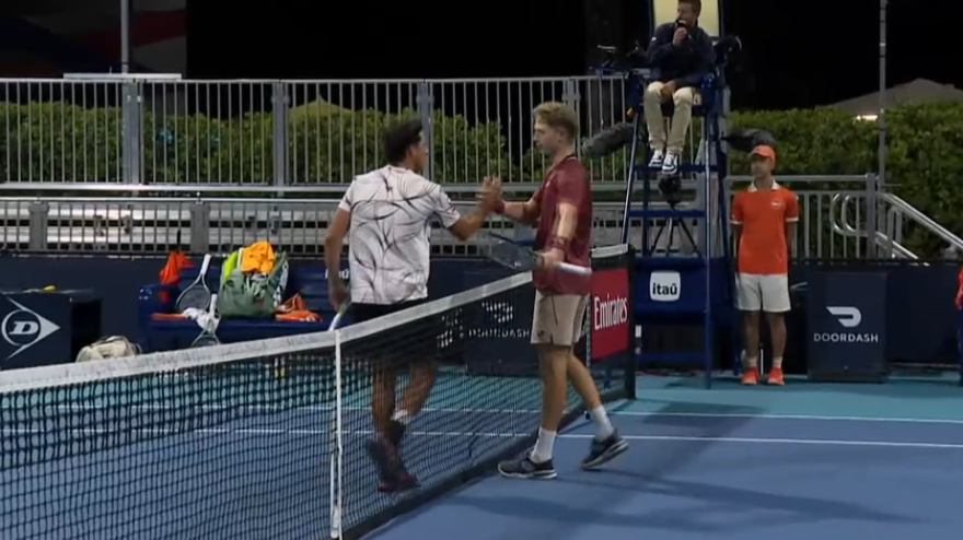 Highlights Darderi-Landaluce 3 6-7 6-4: l'azzurro subito fuori a Miami