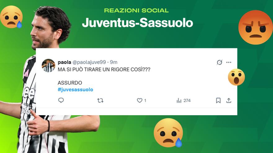 “Sicuri di rinnovare Spalletti?”: le reazioni social a Juventus-Sassuolo