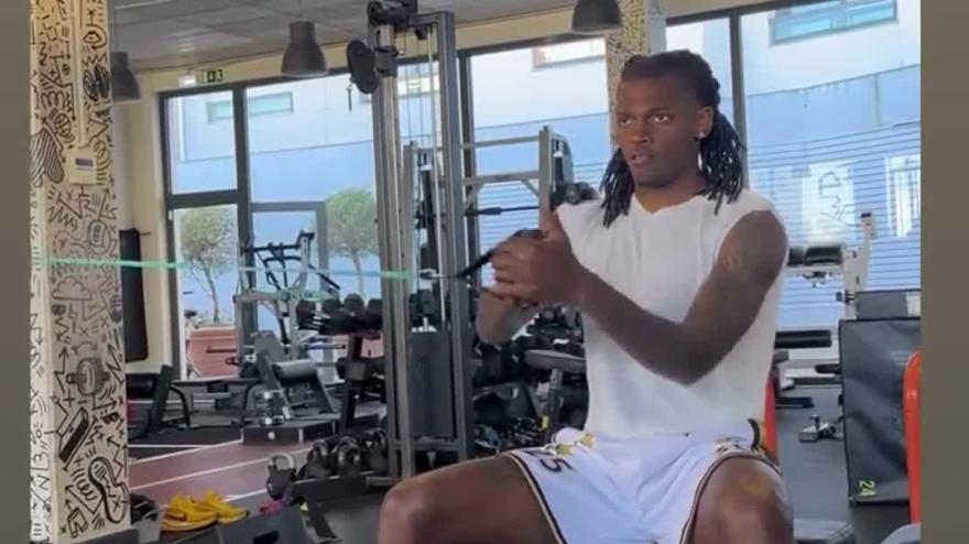 Leao, subito in palestra dopo l'infortunio: ecco come si allena