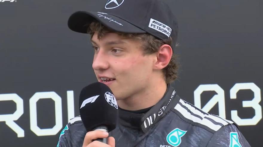 Kimi Antonelli: "Presto per pensare al Mondiale, ma siamo sulla strada giusta"