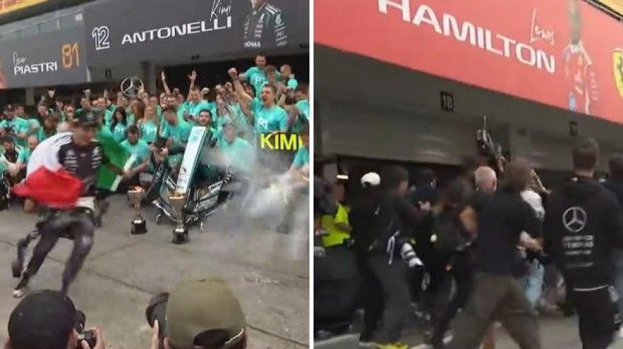 Kimi Antonelli, la festa in Giappone: il team lo rincorre, lui si rifugia dalla Ferrari