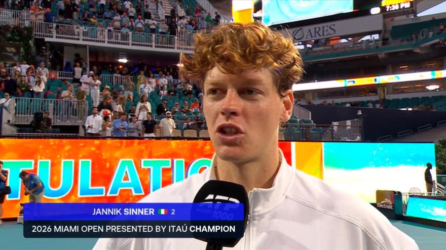 Sinner: "Il Sunshine Double? Non ci avrei mai pensato, è incredibile"