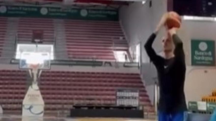 Polonara, che bella notizia! Torna ad allenarsi sul parquet: il video