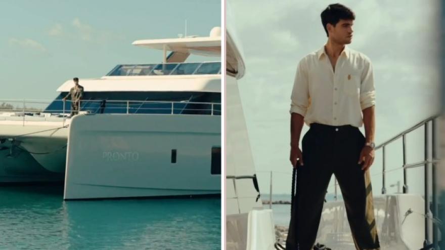 Alcaraz, il nuovo yacht è una meraviglia: Carlos si fa filmare a bordo